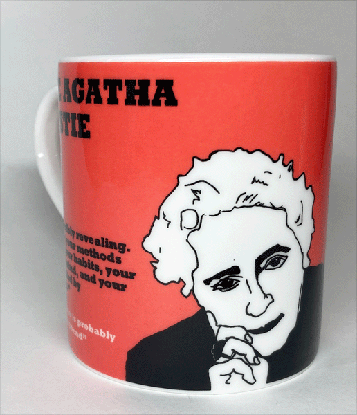 Agatha Christie mug