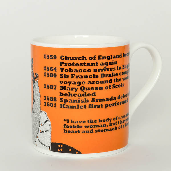 Elizabeth I mug by Cole of London