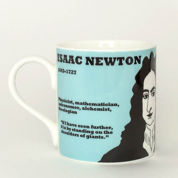 Isaac Newton mug by Cole of London