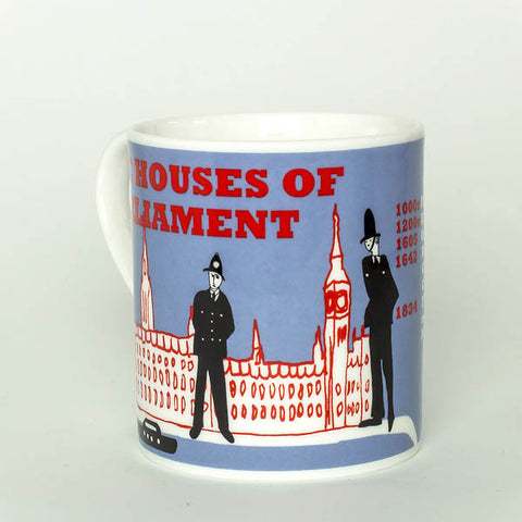 Houses of Parliament mug by Cole of London