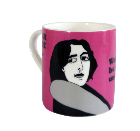 Oscar Wilde mug (on women)