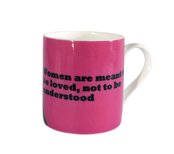 Oscar Wilde mug (on women)