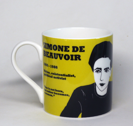 Simone de Beauvoir mug