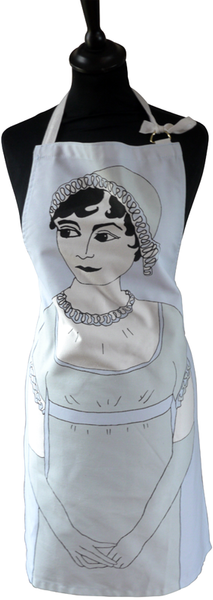 Jane Austen apron