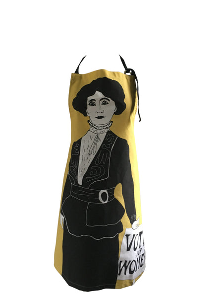 Emmeline Pankhurst apron