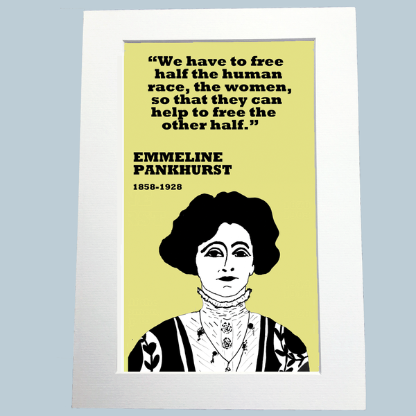 Emmeline Pankhurst Print