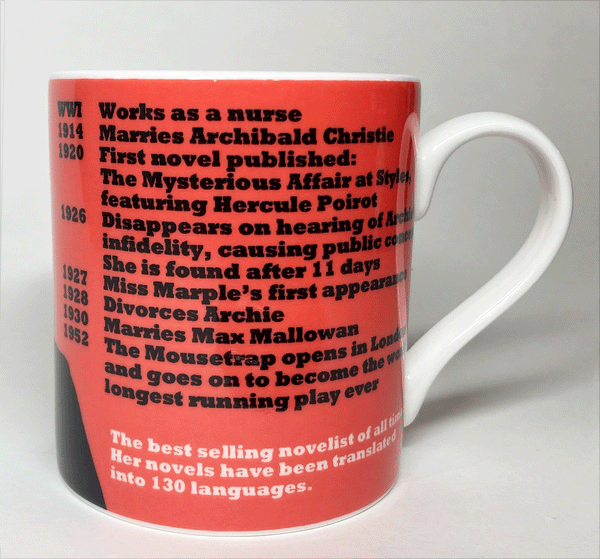 Agatha Christie mug