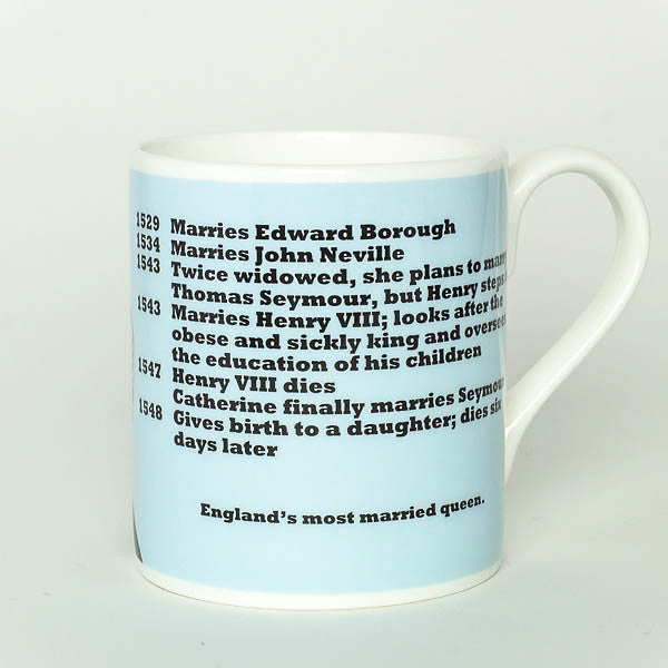 Catherine Parr mug by Cole of London