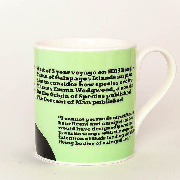 Charles Darwin mug by Cole of London