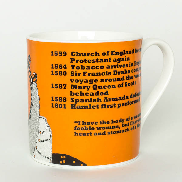 Elizabeth I mug - large size