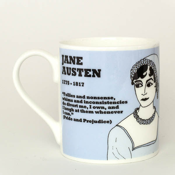 Jane Austen mug by Cole of London