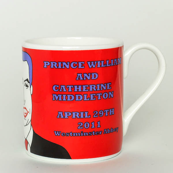 Royal wedding mug by Cole of London