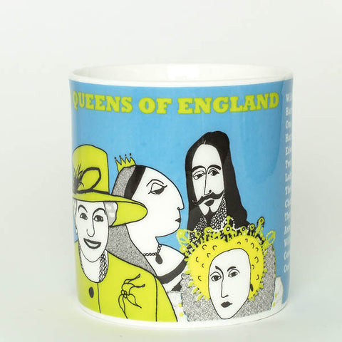 Kings and queens mug by Cole of London