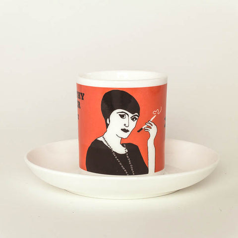 Dorothy Parker espresso cup by Cole of London