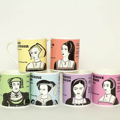 Boxed set: The wives of Henry VIII (mugs)