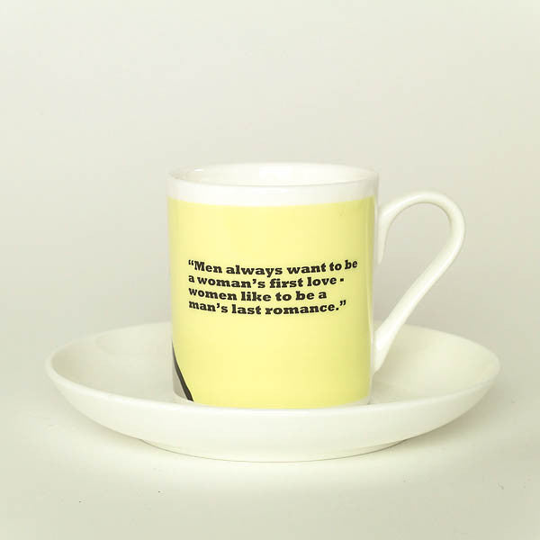 Oscar Wilde espresso cup by Cole of London