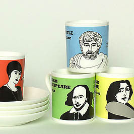 Wit and Wisdom espresso cups by Cole of London