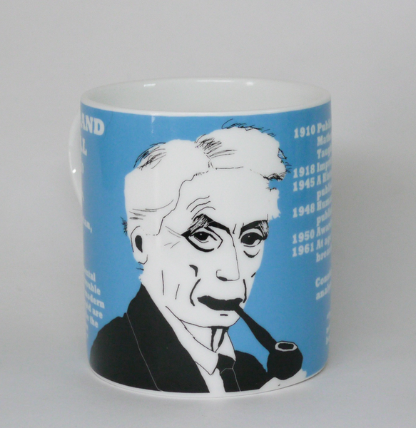 Bertrand Russell mug