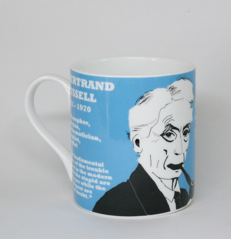 Bertrand Russell mug