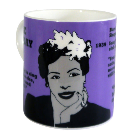 Billie Hoiday mug