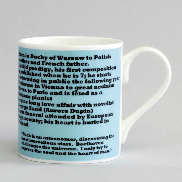 Chopin mug