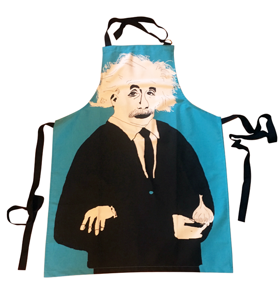 Albert Einstein apron