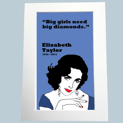 Elizabeth Taylor Print