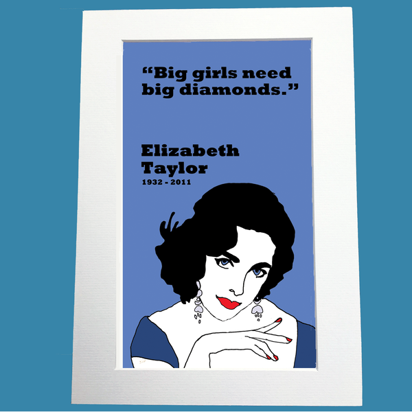 Elizabeth Taylor Print