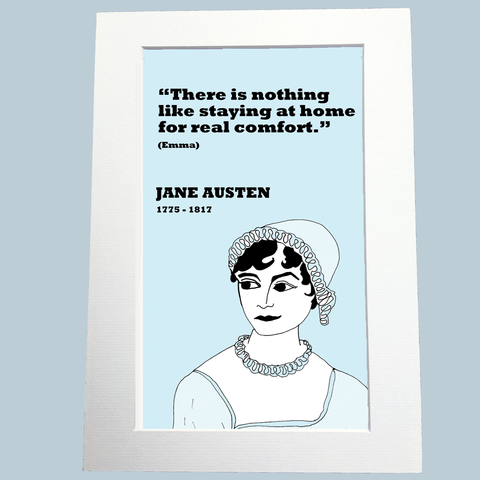 Jane Austen Print