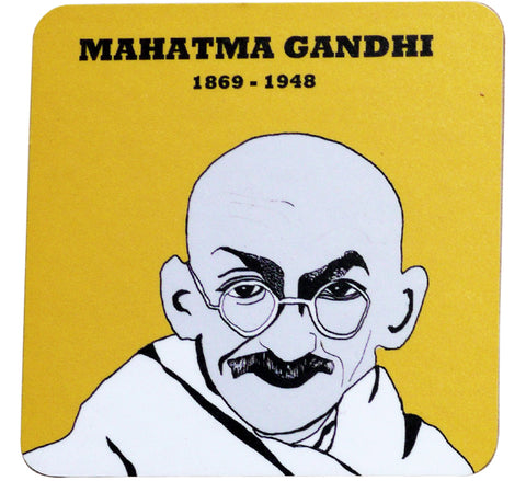 Mahatma Gandhi coaster