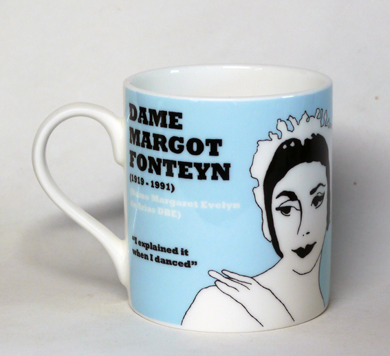 Dame Margot Fonteyn mug