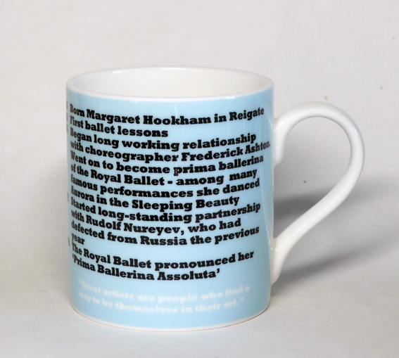 Dame Margot Fonteyn mug