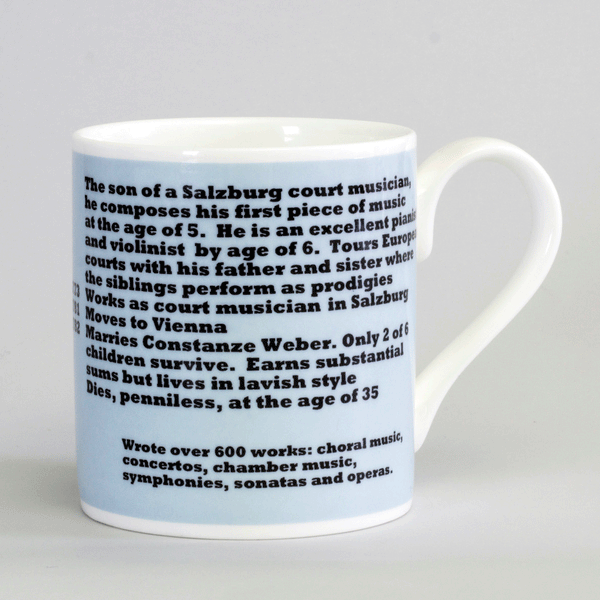Mozart mug