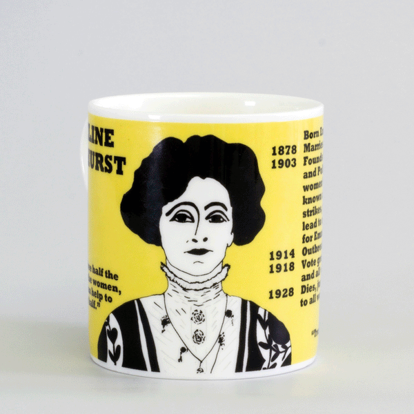Emmeline Pankhurst mug