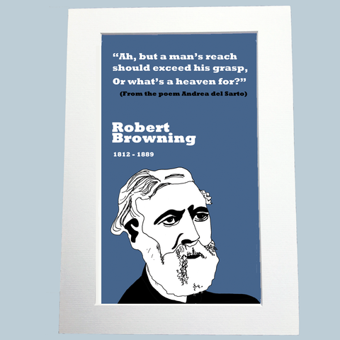 Robert Browning Print