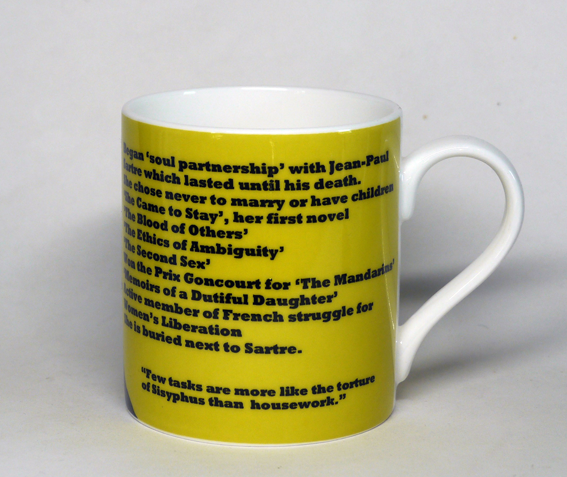 Simone de Beauvoir mug