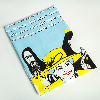  Kings and queens tea towel by Cole of London