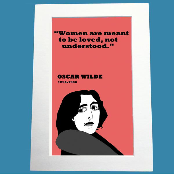 Oscar Wilde Print (on women)