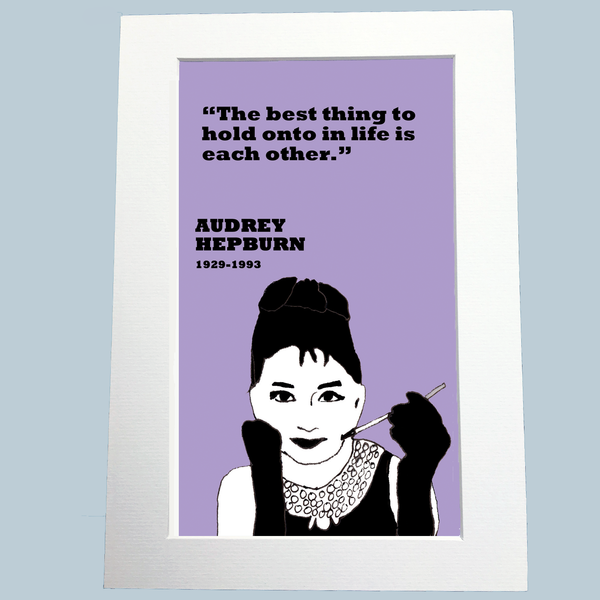 Audrey Hepburn Print