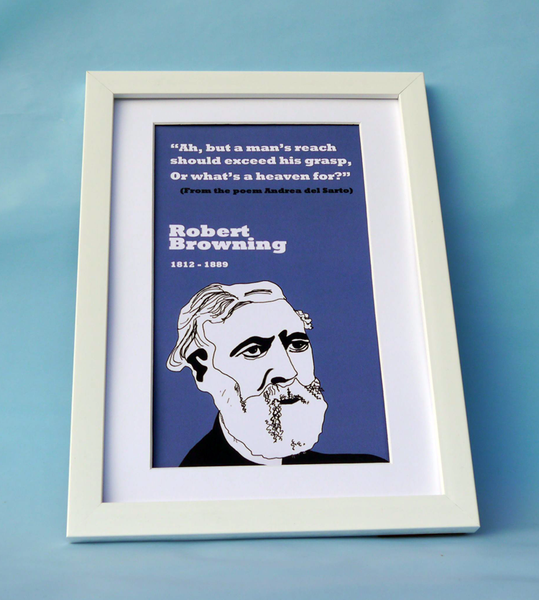 Robert Browning Print