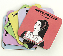 Cole of London coasters: wives of Henry VIII 