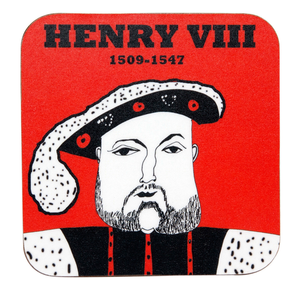 Tudor coasters: buy individually or in a set