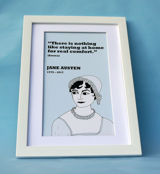 Jane Austen Print
