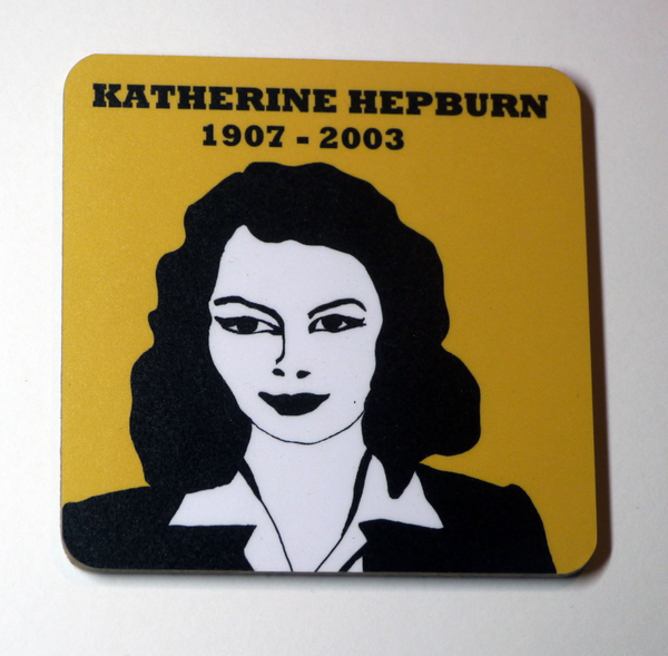 Katherine Hepburn coaster
