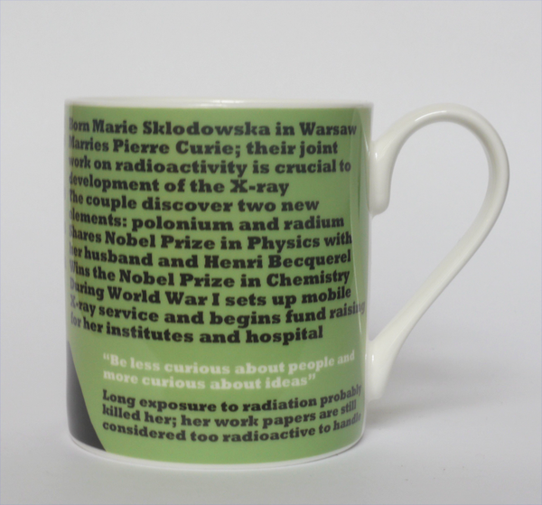 Marie Curie mug