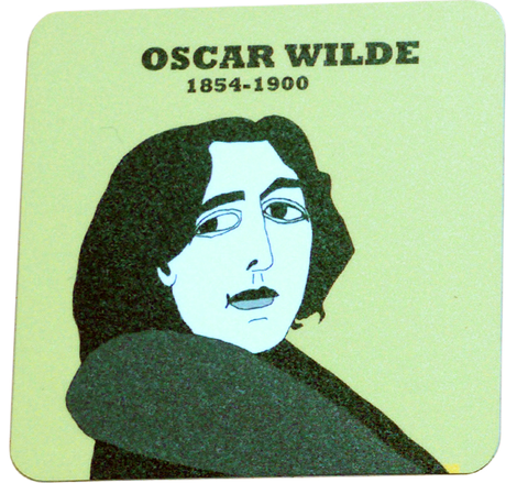 Oscar Wilde coaster