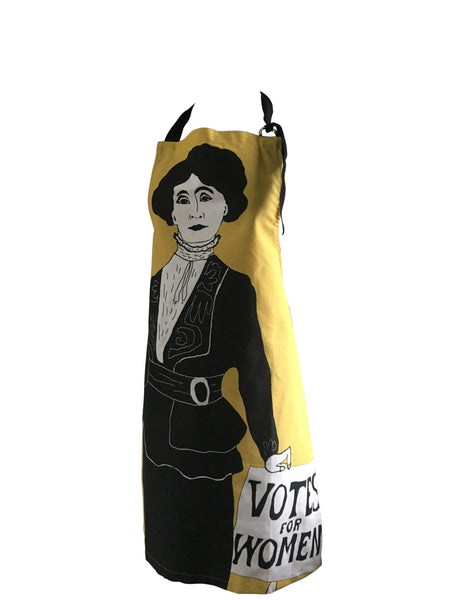 Emmeline Pankhurst apron