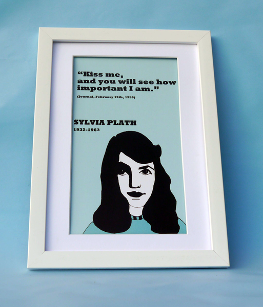 Sylvia Plath Print