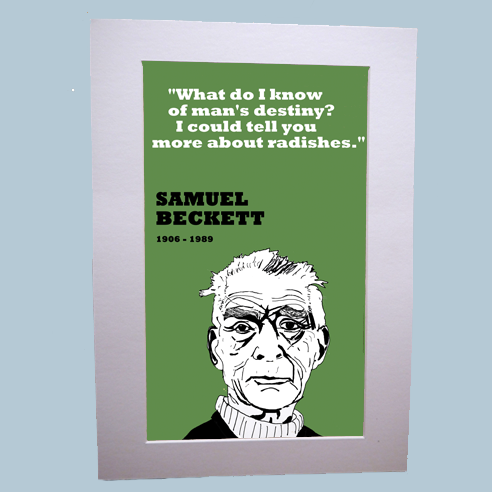 Samuel Beckett Print