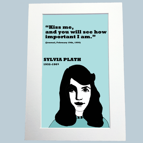 Sylvia Plath Print
